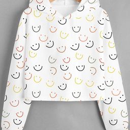ZOFIS Girls Printed Hooded T-shirt-image-69