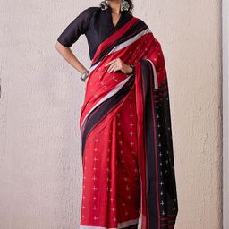 Mitera Ethnic Motifs Pochampally Saree-image-53