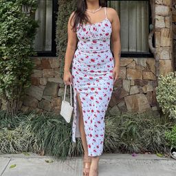 BAESD Floral Print Maxi Dress-image-98