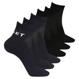 CRUSSET Men Pack Of 6 Ankle-Length Socks-image-51