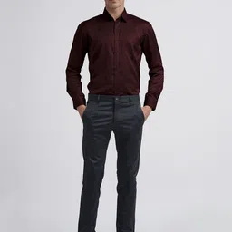 OTTO Men Trim Slim Fit Opaque Casual Shirt-image-55