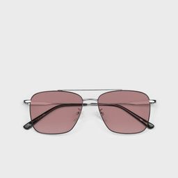 SAM & MARSHALL Unisex Square Sunglasses with UV Protected Lens image 5