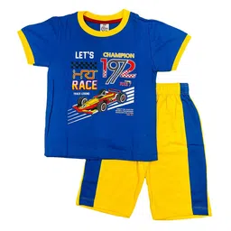 Peerless Wear Boys Printed T-shirt with Shorts-picture-47