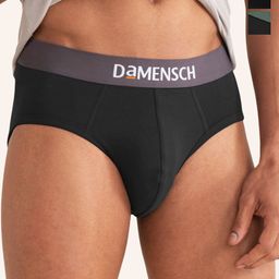DAMENSCH Pack Of 3 Low Rise Anti Odor Stretchable Basic Briefs BR1089-MX2331-picture-40