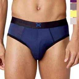 FRENCHIE Men Pack Of 5 Mid Rise Ultrasoft Briefs FR-MI-BF-HYPE-1X5-PO2-STGRY-S-picture-21