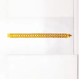 Dynamic Retail Global Men Gold-Plated Stainless Steel Link Bracelet-44