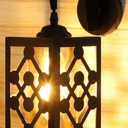 Deco Home Unisex Black Wall Lamps-image-28