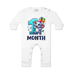 Arvesa Infant Boys Printed Romper-image-64