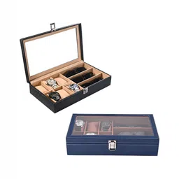 Aura Gold-Toned Set of 2 Regular Multi-Utility Organisers-55