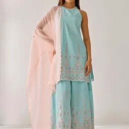 Ancestry Organza Dupatta-picture-50