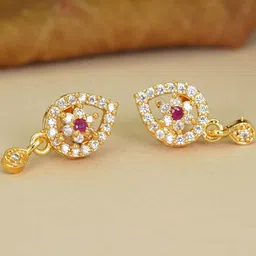 DressBerry Teardrop Shaped Studs Earrings-12