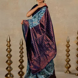 Subham Woven Design Zari Kanjeevaram Saree-image-29