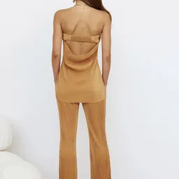 LULU & SKY Self Design Top & Trouser Co-Ord Set image 2