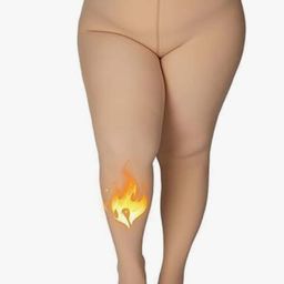Curves By ZeroKaata Set Of 2 Assorted Plus Size High Waist Winter Stockings-9
