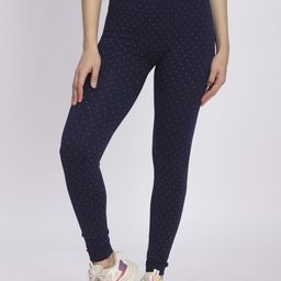 R&B Women Printed High-Rise Ankle Length Tights-image-96