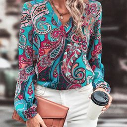 Stylecast X Slyck Tropical Print Top-picture-26