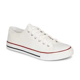 MOZAFIA Men Lace-Ups Canvas Sneakers-image-13