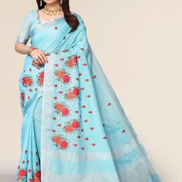 Varanga Floral Zari Saree-picture-48
