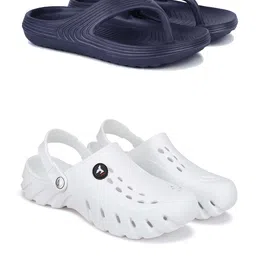 DRACKFOOT Men Set Of 2 Stylish Thong Flip-Flops Sandals-image-21