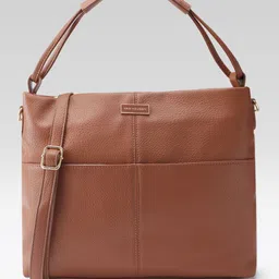 Van Heusen Textured Structured Shoulder Bag-12