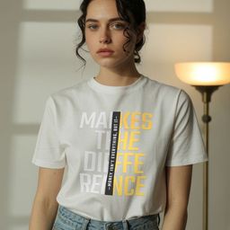 GRACE & JACK Women Typography Printed Cotton Round Neck T-shirt-image-78