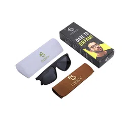Eyejack Unisex Rectangle Sunglasses with Polarised and UV 1902PCL2059 image 3