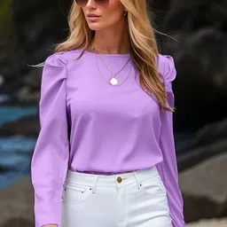 Outzidr Round Neck Regular Top-image-17