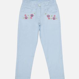 Bodycare Girls Regular Fit Mid-Rise Cotton Stretchable Jeans-picture-5