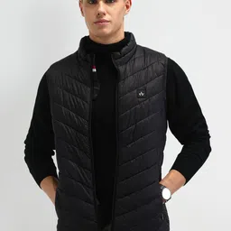 Arrow Sport Men Brand Logo Polyester Quilted Jacket-58