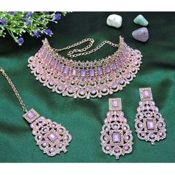 Anouk Rose Gold-Plated Jewellery Set-image-0