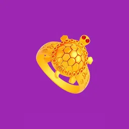 Dynamic Retail Global Unisex Gold Ring-image-54