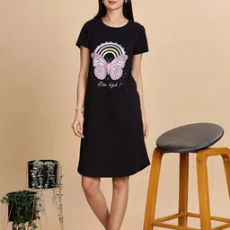 9shines Label Printed Nightdress-image-97