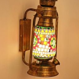 SOMIL Multicoloured Cylinder Glass Wall Lamps-image-77