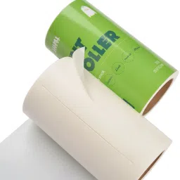 house of quirk Lint Rollers Brush Reusable Sticky Picker Cleaner Roller Easy-Tear Sheets Travel Pet Hair Lint Roller 10cm Sheet (Set of 3) Lint Roller image 5