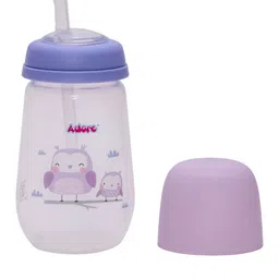 Adore Soft Straw Sipper With Dust Free Cap - 250 ml-5