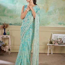 all about you Floral Saree-image-16