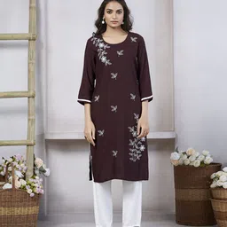 RUNAYA NX Floral Printed Kurta-image-54