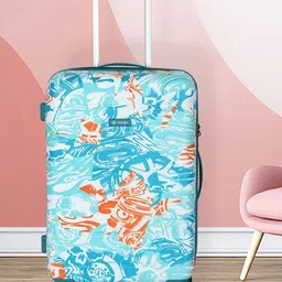 NOVEX Printed Hard-Sided Cabin Trolley Bag-32