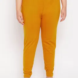 CLORA CREATION PLUS  Cotton Ankle-Length Leggings-image-79