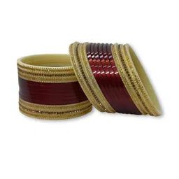 Traditional Bridal Chuda Bangles Set-image-96