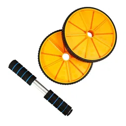 TENS Dual Wide Ab Roller Wheel For Abs Workout-29