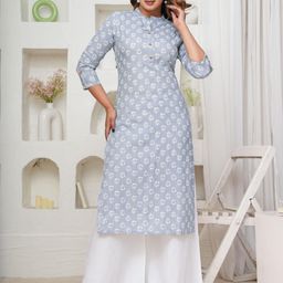 HARSUKHI Printed Straight Kurtis-image-85