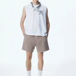 H&M Relaxed Fit Cotton Sweatshorts-picture-26