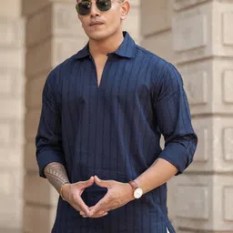 Powerlook Men Opaque Casual Shirt-image-64