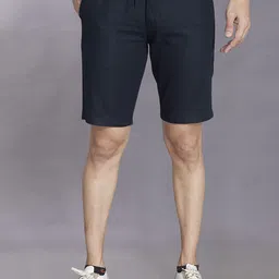 DIVISIVE Men Linen Shorts-image-60
