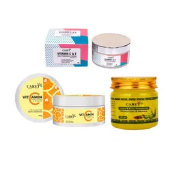 CARET ORGANIC Set Of 3 Daily Radiance Cream- 50 ml- Vitamin C Cream- 100 g & Gel- 100 g-43