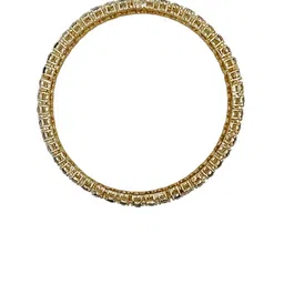 Anouk Set Of 2 Gold-Plated Kundan-Studded Wedding Bangles image 2