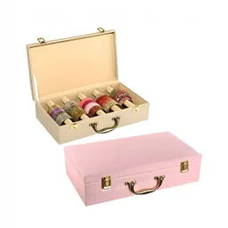 Aura Beige Set of 2 Regular Jewellery Organiser Organisers-17
