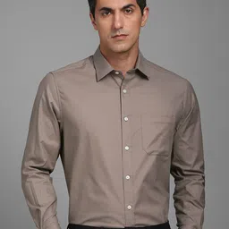 Louis Philippe Spread Collar Formal Shirt-picture-37