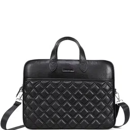 Abelardo De Moda Unisex Textured Leather Laptop Sleeve-image-15